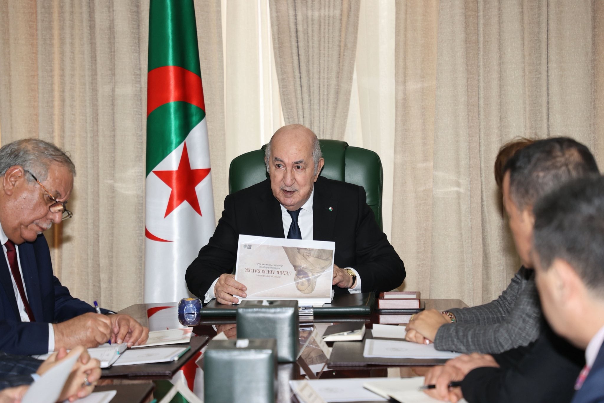 President Tebboune Prioritizes Film on Emir Abdelkader