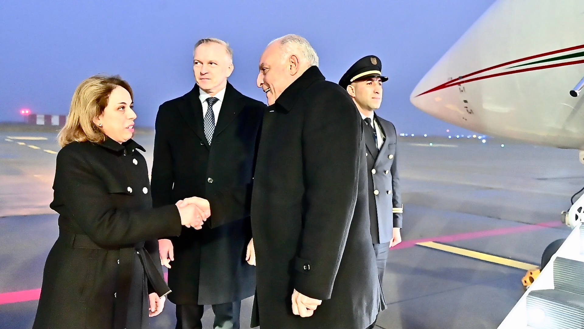 Minister Attaf Arrives in Bratislava for Official Visit