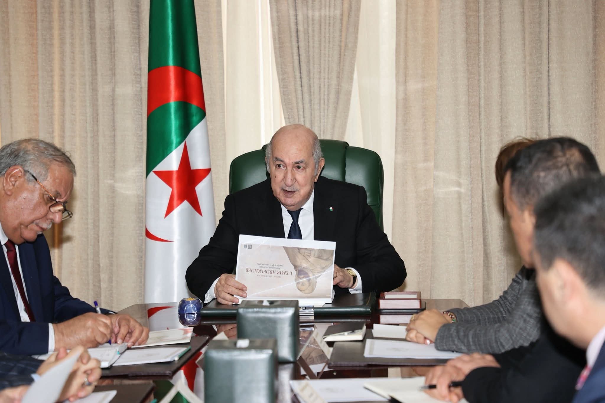 President Tebboune Focuses on Emir Abdelkader Film, Film Industry Revival