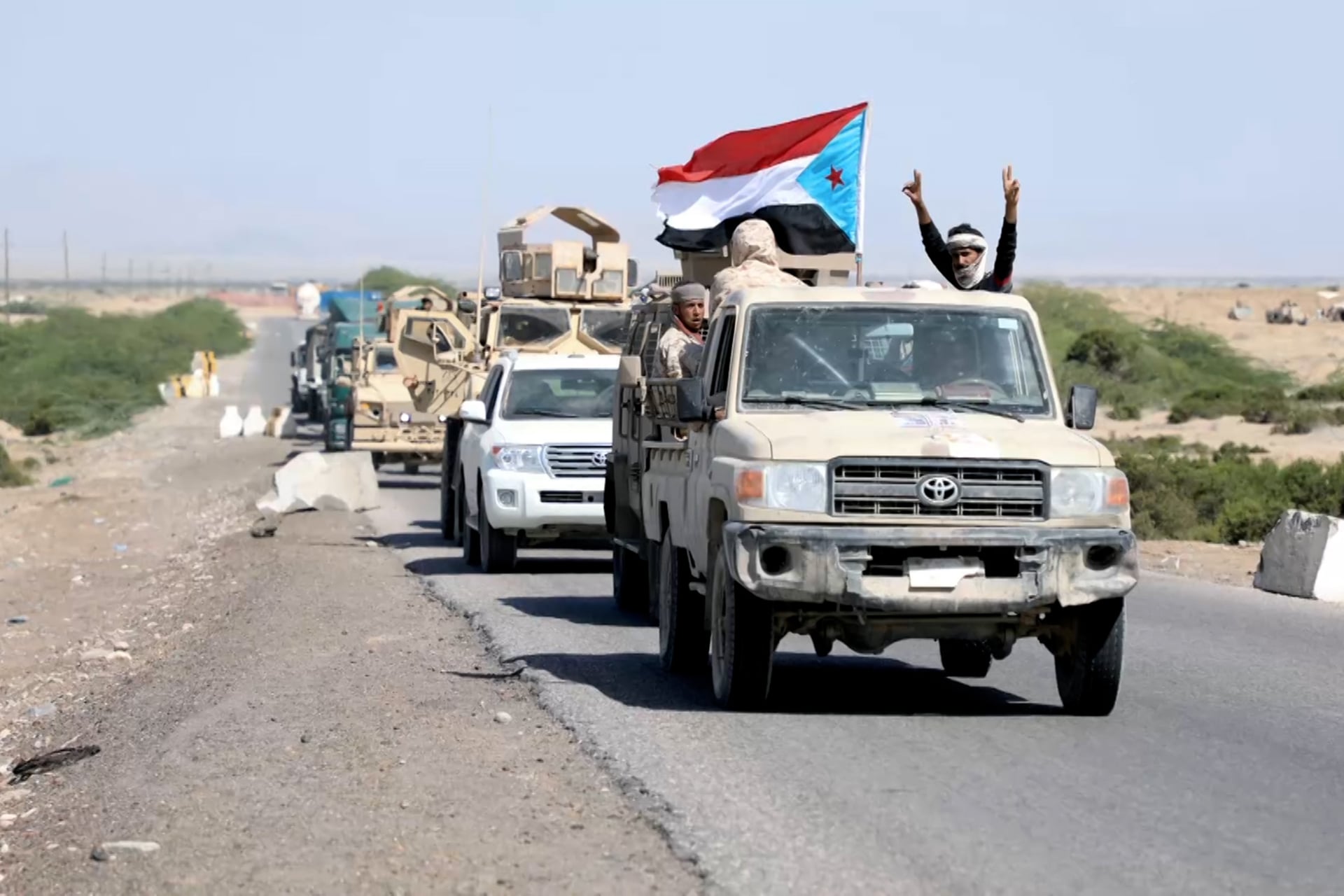 Southern Transitional Council’s Advance Forces Yemeni Govt. Exit