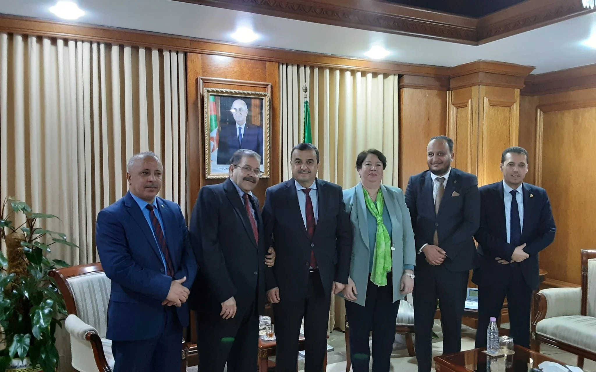 Minister Arkab Meets with Parliamentarians from Sidi Bel Abbès