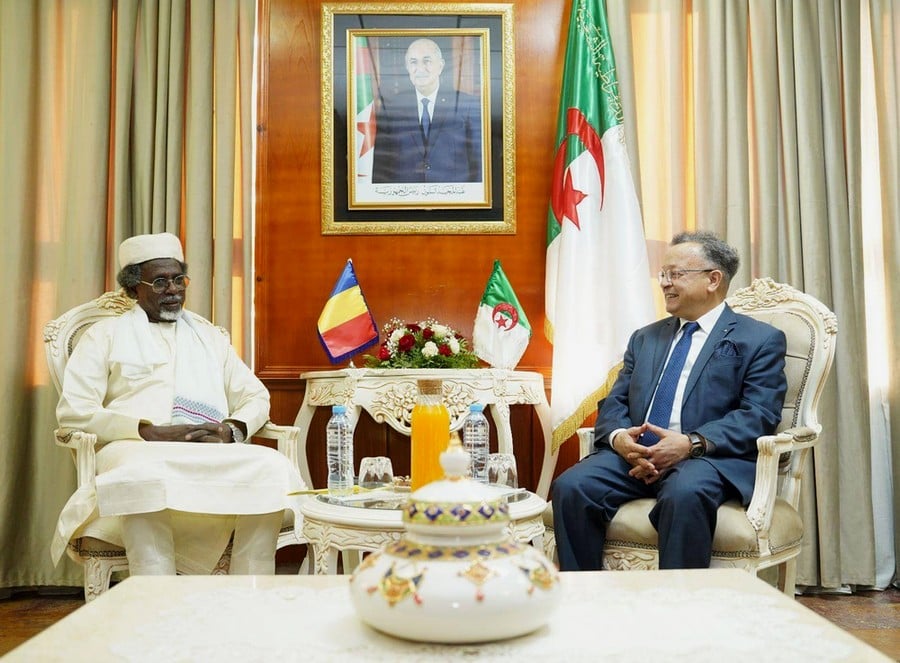Baddari Welcomes Chadian Minister of Higher Education to Algiers