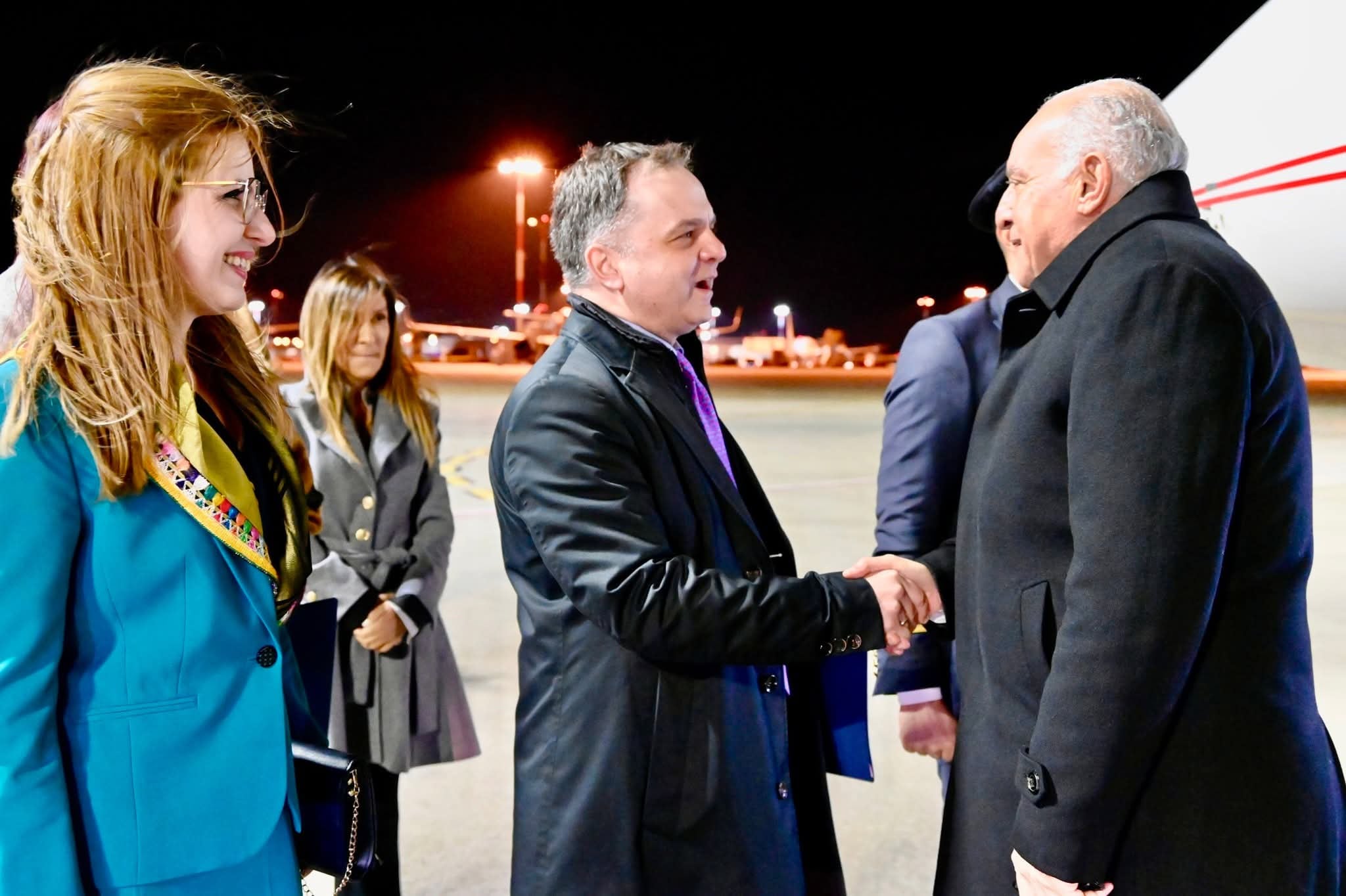 Minister Attaf Arrives in Greece for Official Visit