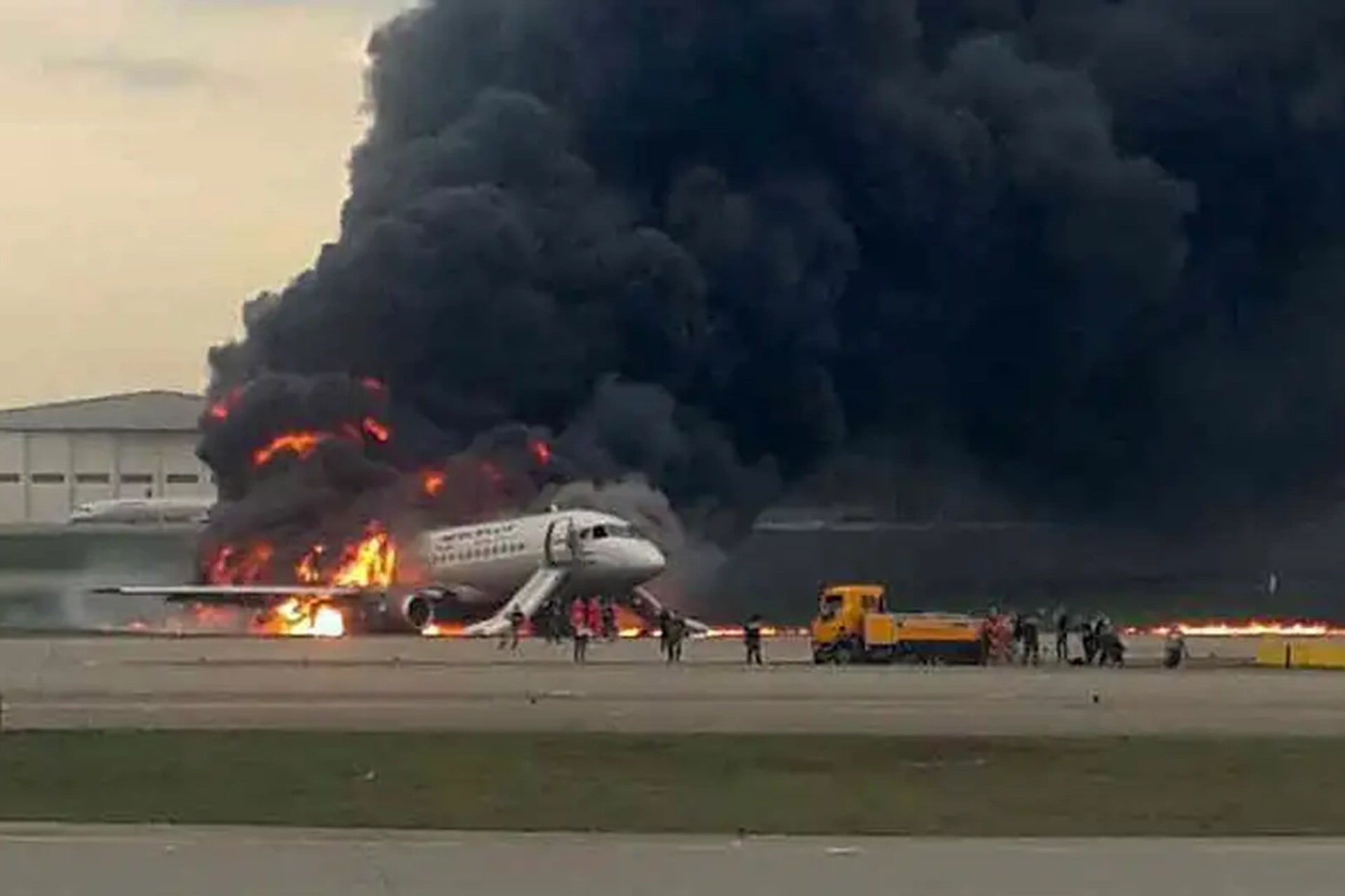 Russian Military Plane Crashes Near Moscow, Crew Killed