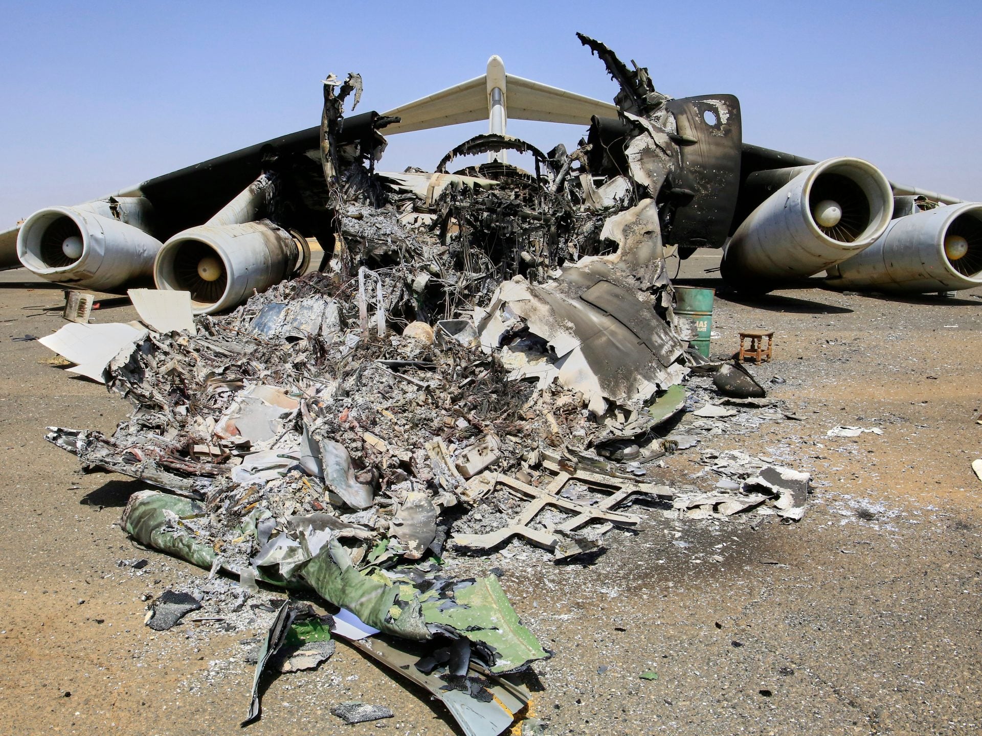 Military Cargo Plane Crashes in Sudan, Crew Killed