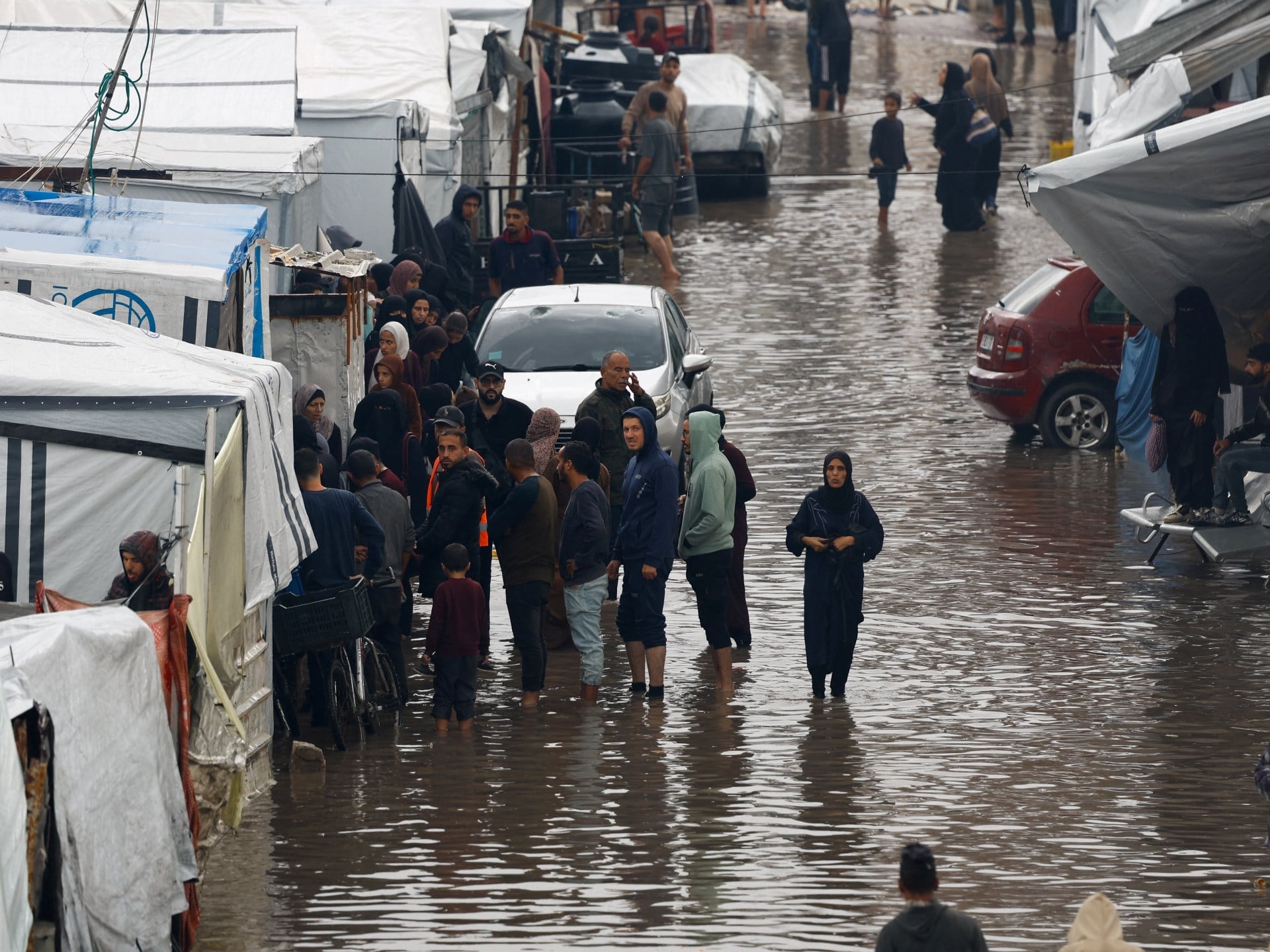 Gaza: Severe Weather Floods Refugee Camps, Raising Disaster Fears