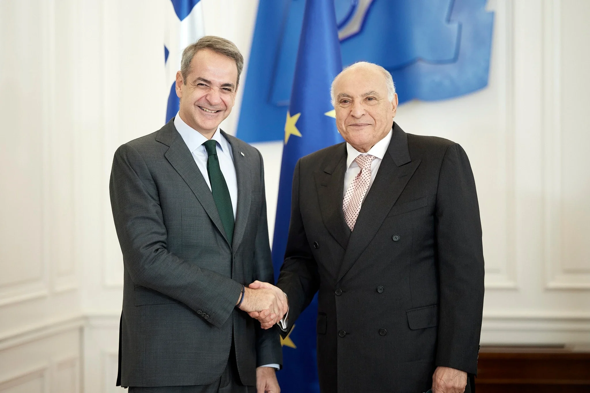 Algerian Foreign Minister Attaf Meets with Greek Prime Minister