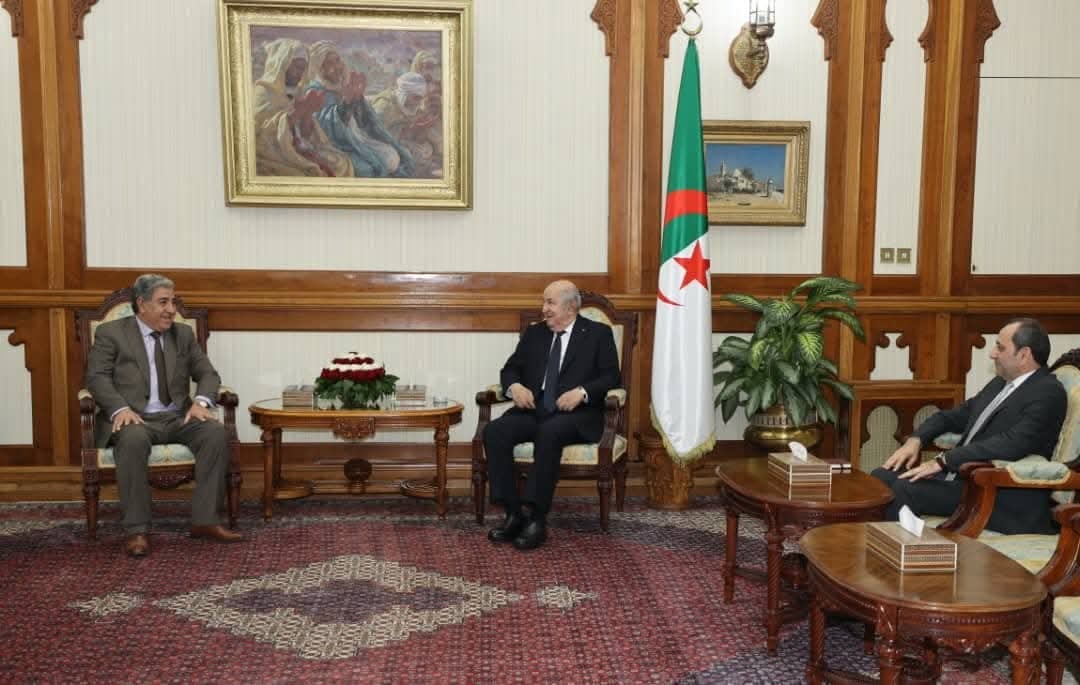 President Tebboune Holds Meeting with El-Fadjr El-Djadid Party Leader