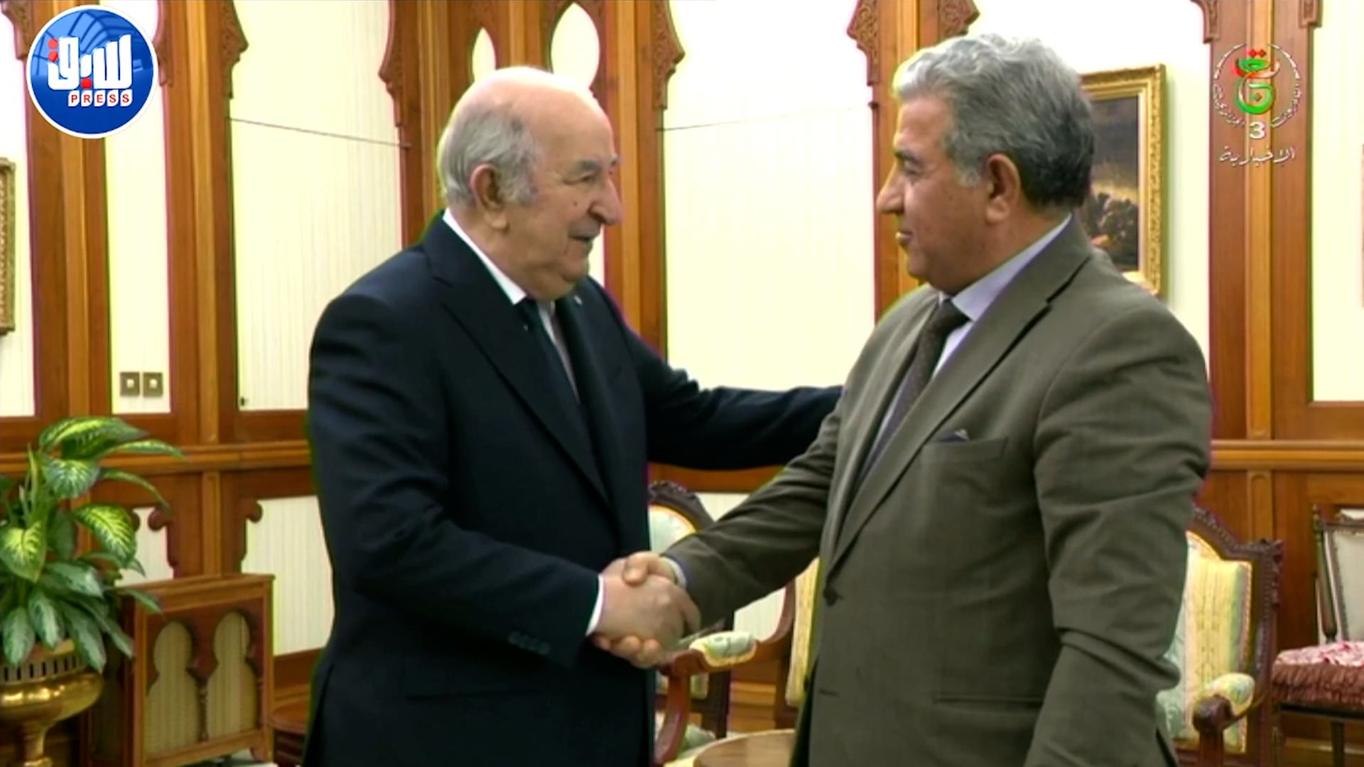 President Tebboune Meets with El-Fadjr El-Jadid Party Leader