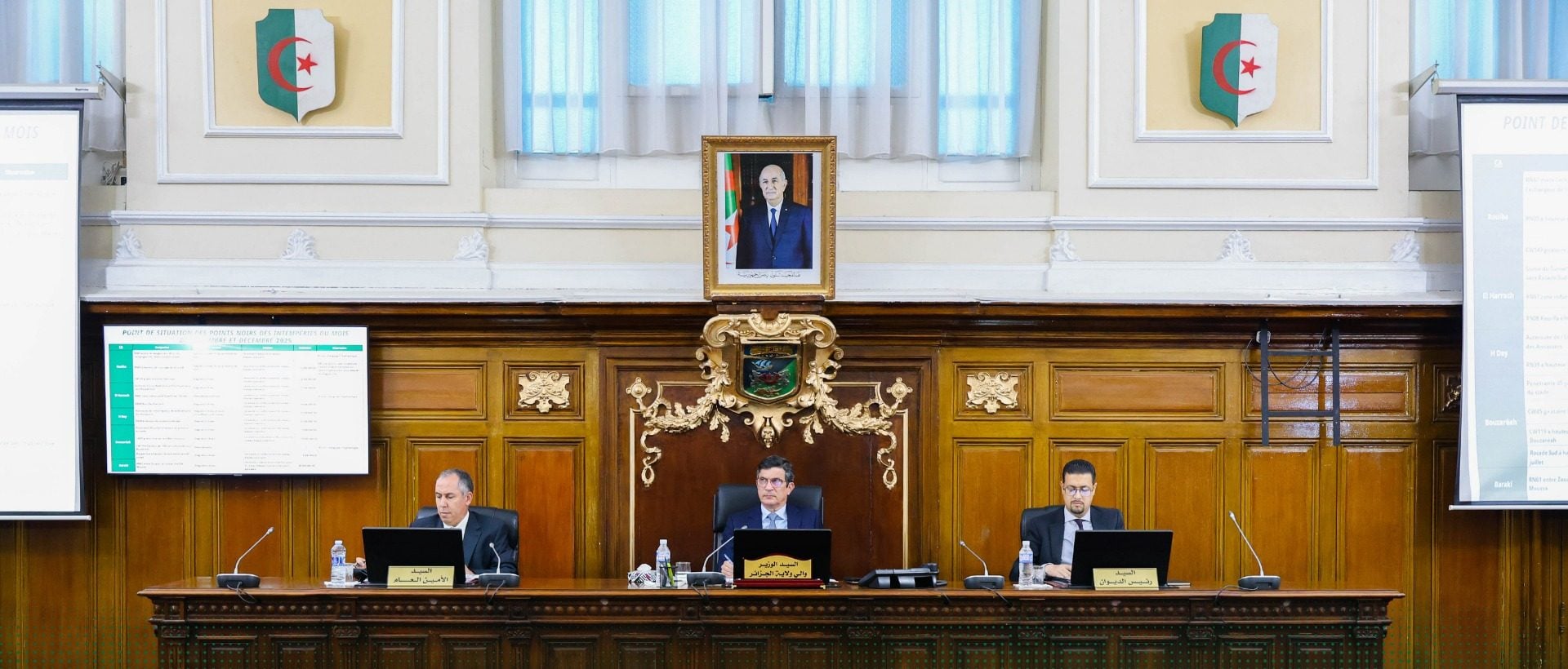 Algiers Governor Urges Action on Flood Preparedness, School Services