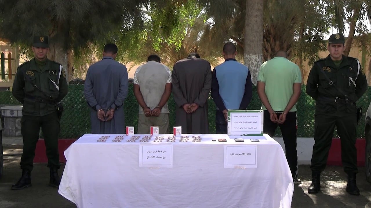 National Gendarmerie Dismantles Crime Rings, Recovers Stolen Vehicle in El Oued