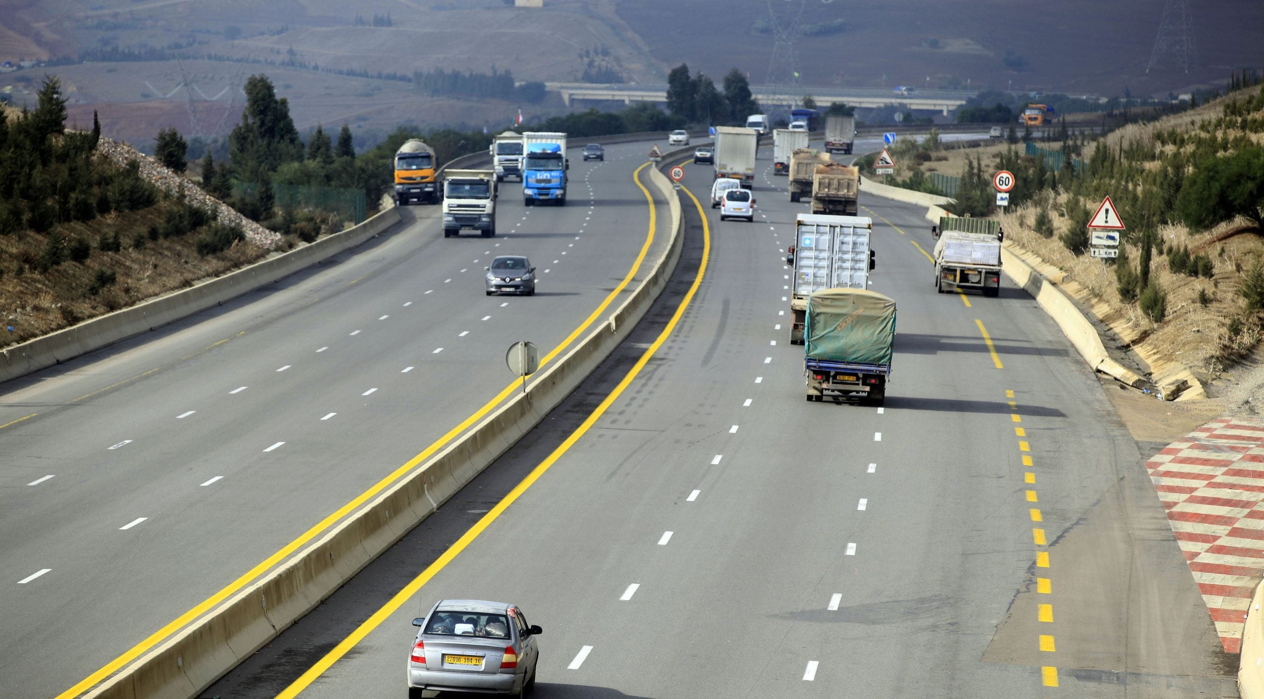 Highway Traffic Diversion Announced Near Algiers