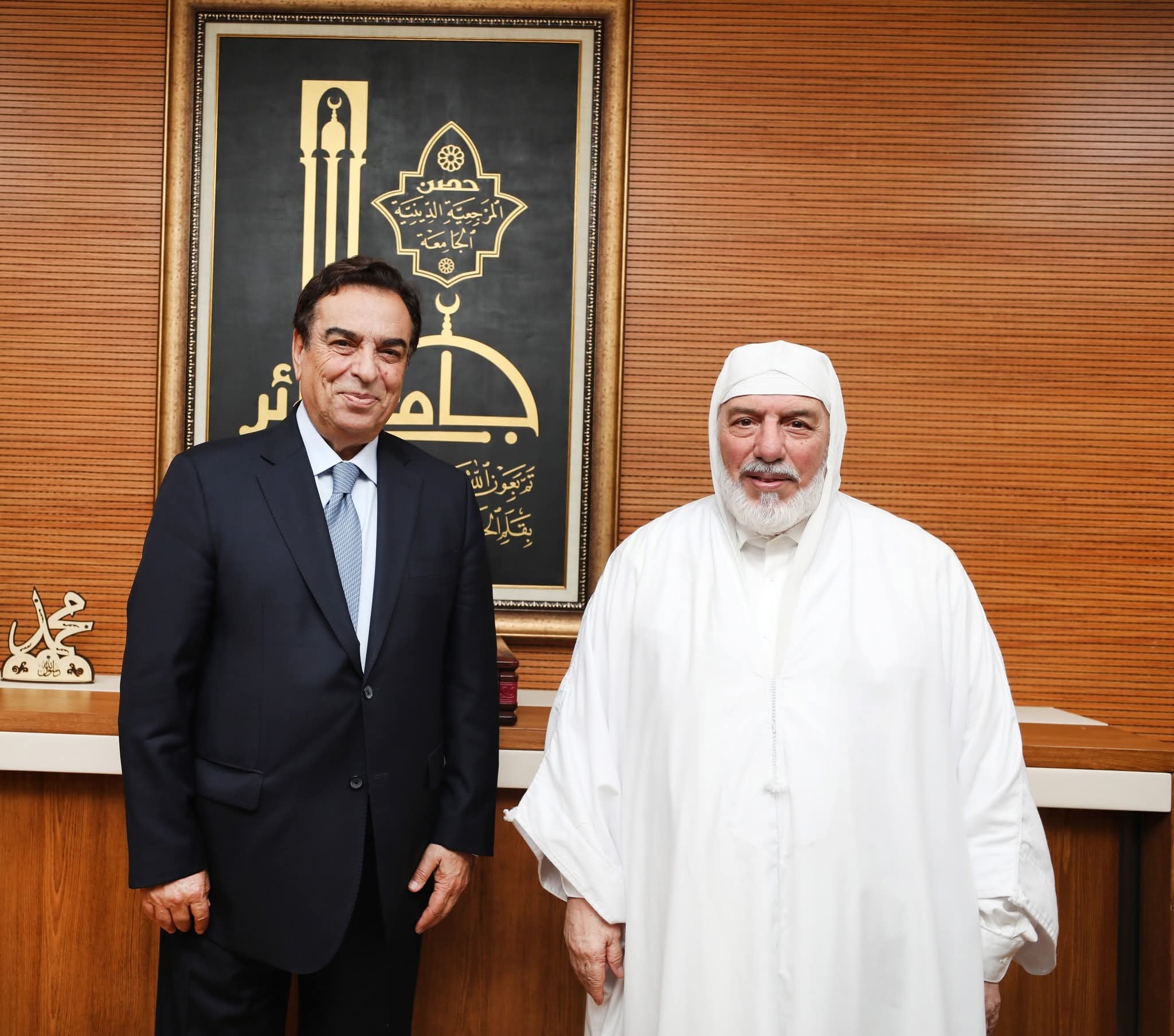 Georges Kordahi Visits Grand Mosque of Algiers