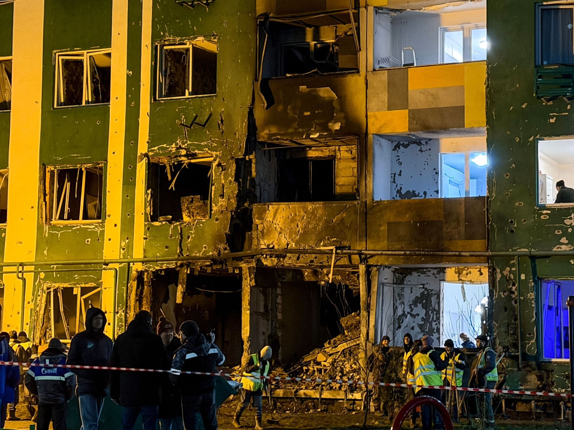 Drone Strikes Wound Civilians in Russia; Moscow Hits Ukrainian Energy