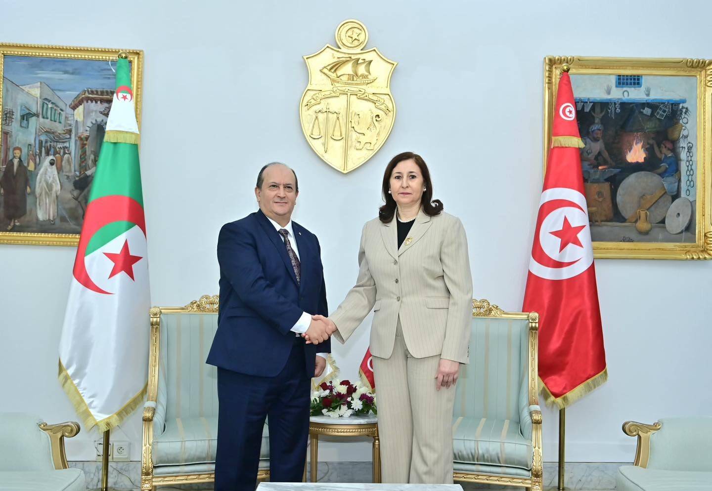 Algeria and Tunisia Discuss Enhanced Bilateral Cooperation