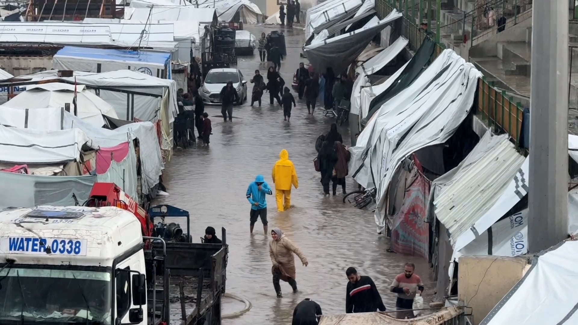 Gaza: Catastrophic Damage Reported After Storm ‘Byron’