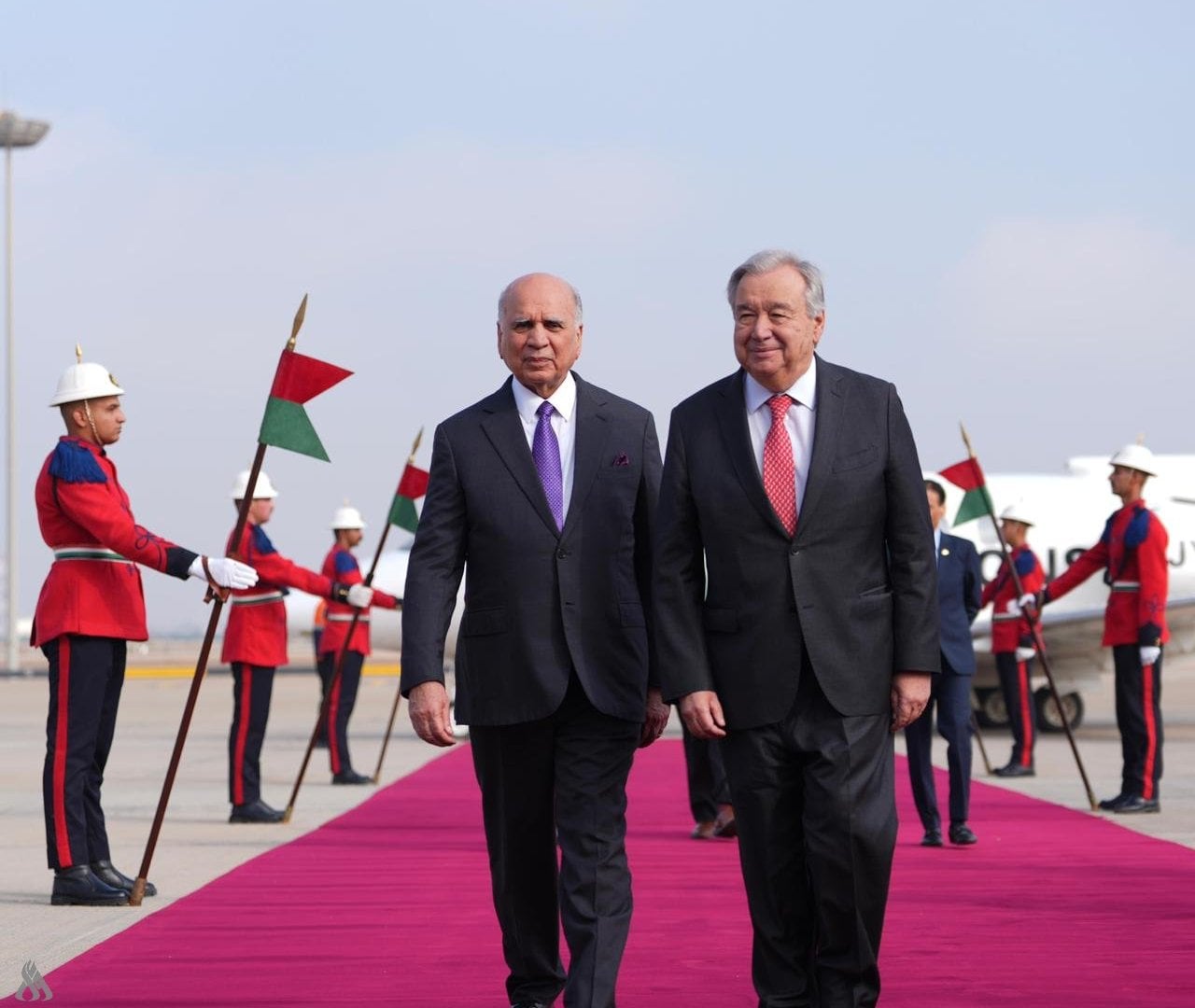 UN Chief Guterres Arrives in Baghdad for UNAMI Farewell