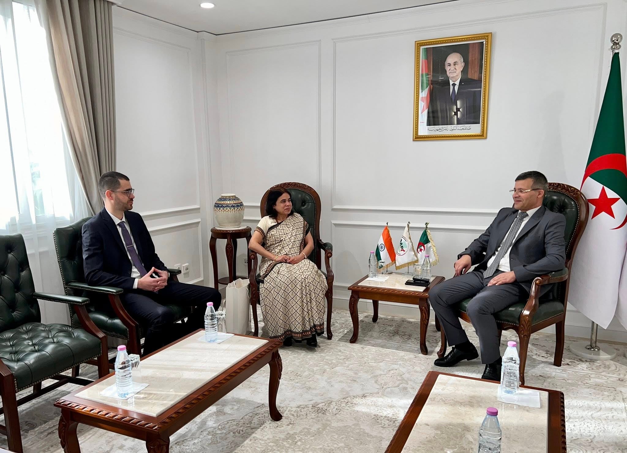 Algeria and India Explore Enhanced Investment Cooperation