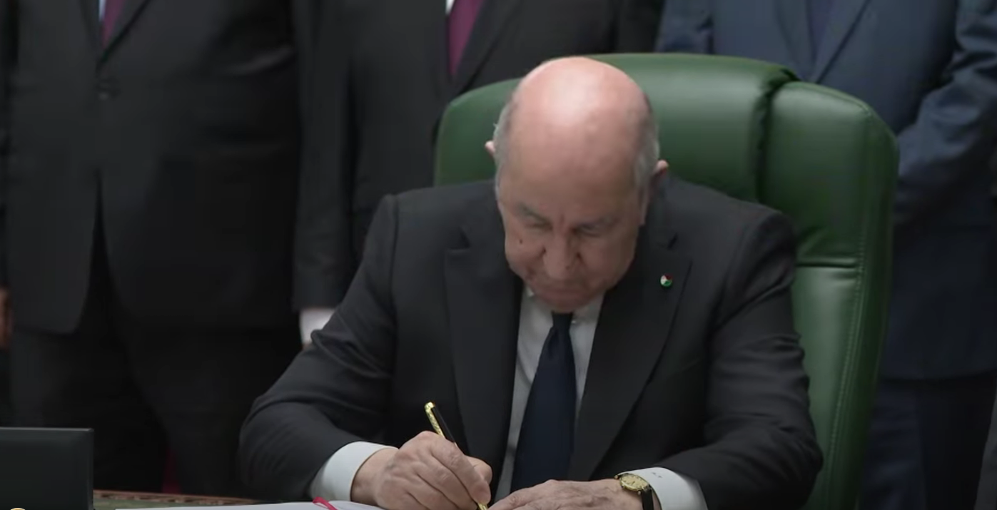President Tebboune Ratifies 2026 Finance Law