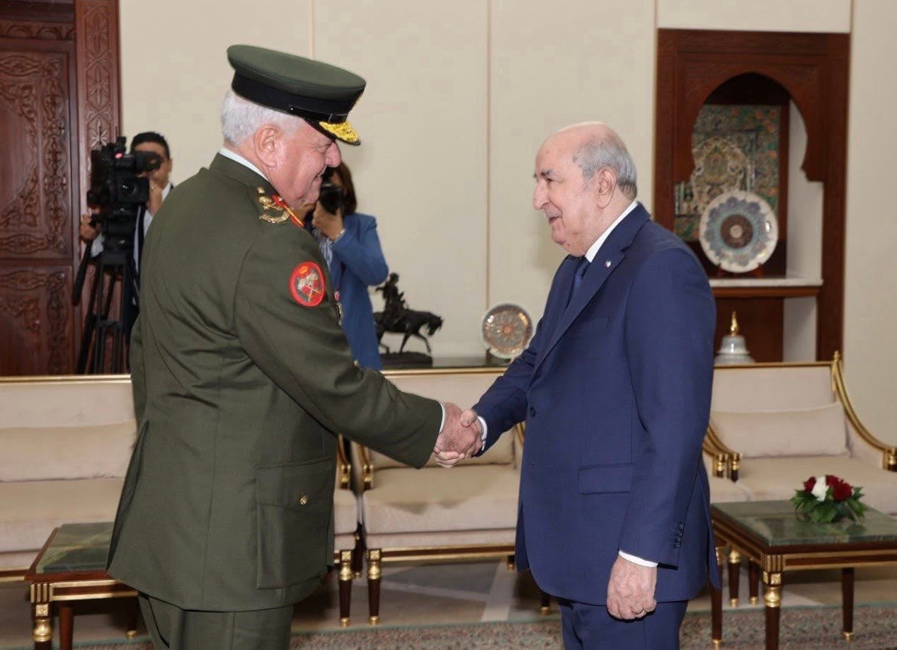 President Tebboune Receives Message from Jordanian Monarch