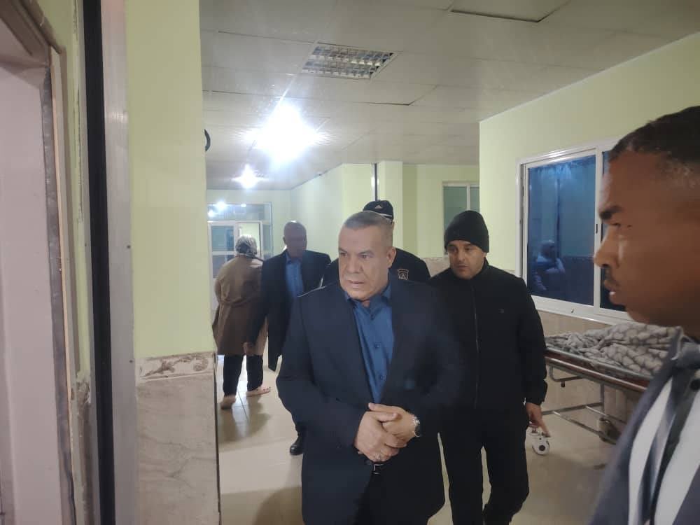 Governor Inspects Scene of Bus Accident in El M’Ghair