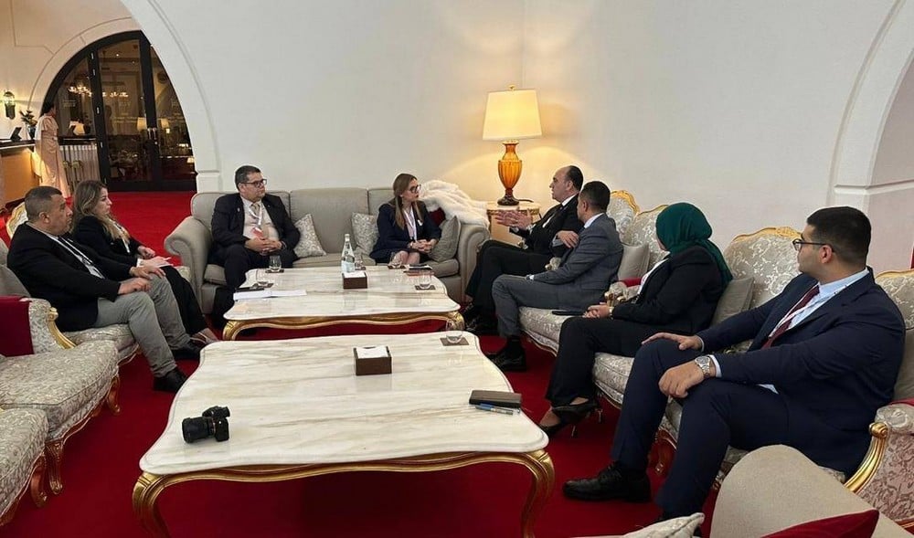 Masrati Meets Egyptian Anti-Corruption Chief in Doha