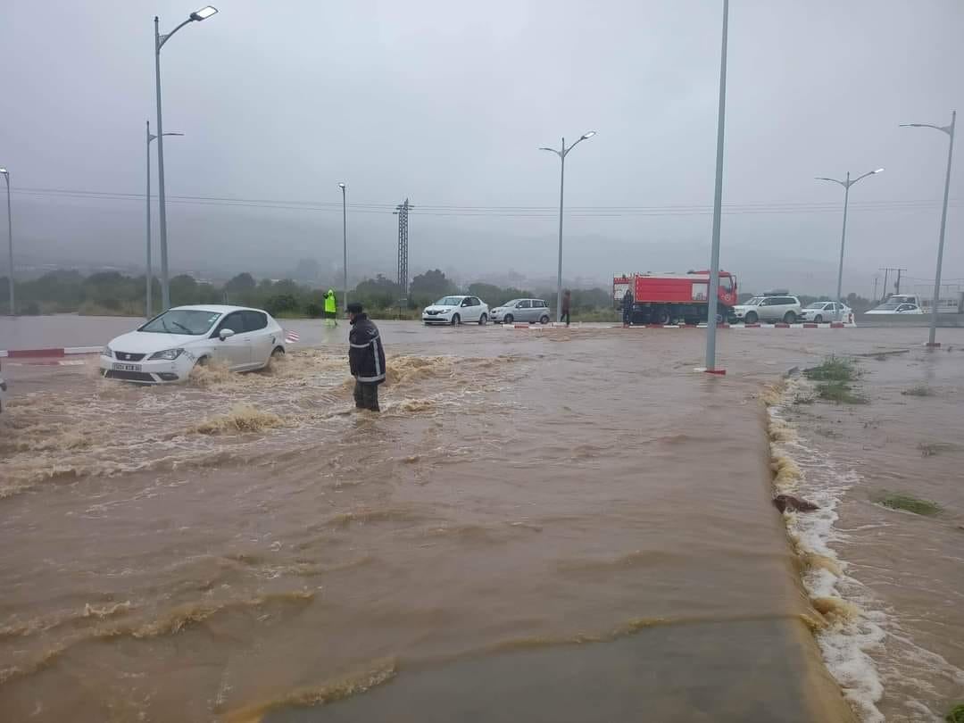 Road Closures Across Algeria Due to Rising Floodwaters