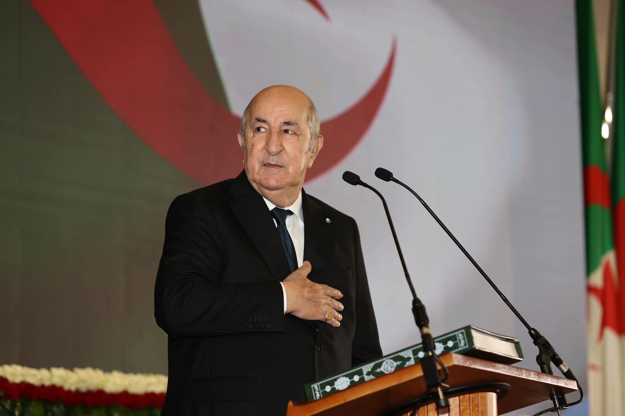 President Tebboune Highlights National Production at Trade Fair