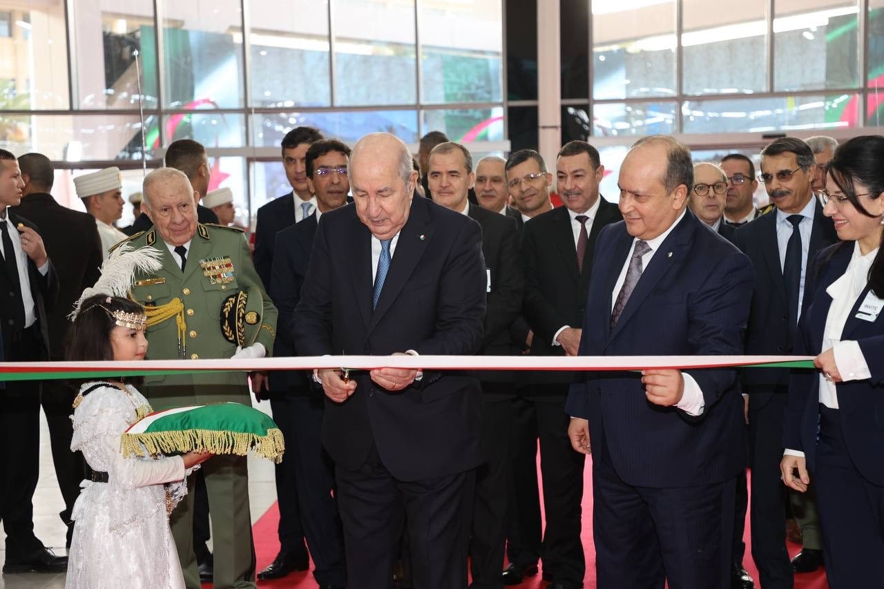 President Tebboune Inaugurates New Pavilion at Algiers Exhibition Park