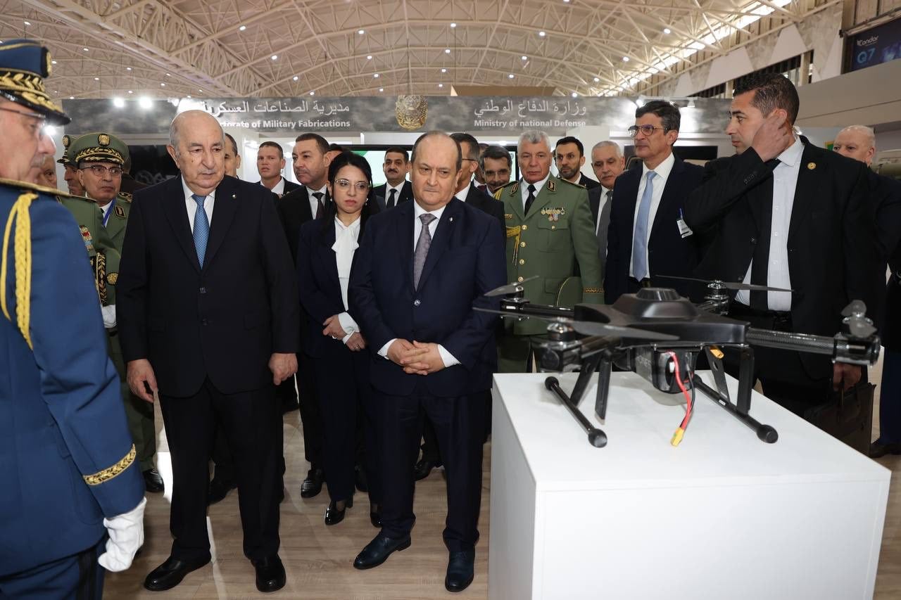 President Tebboune Inspects Defense Ministry Showcase at Algiers Expo