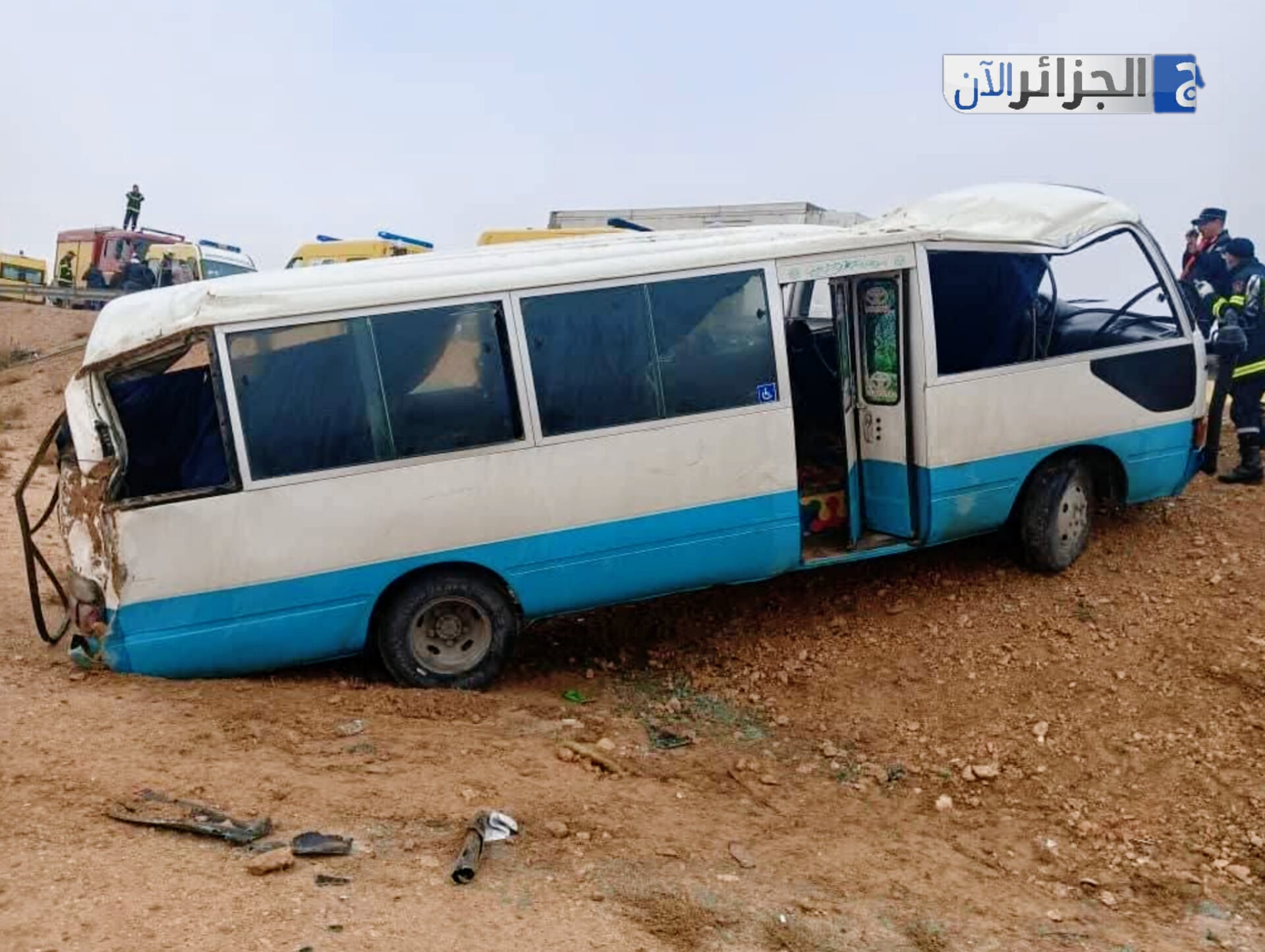 Multiple Road Accidents Reported in Djelfa and Biskra