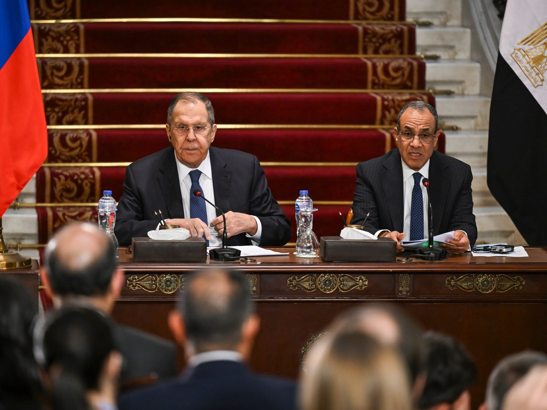 Egyptian and Russian Foreign Ministers Discuss Sudan, Syria, and Gaza