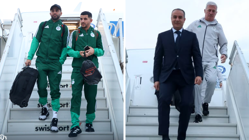 Algeria’s National Team Arrives in Morocco for AFCON Preparations