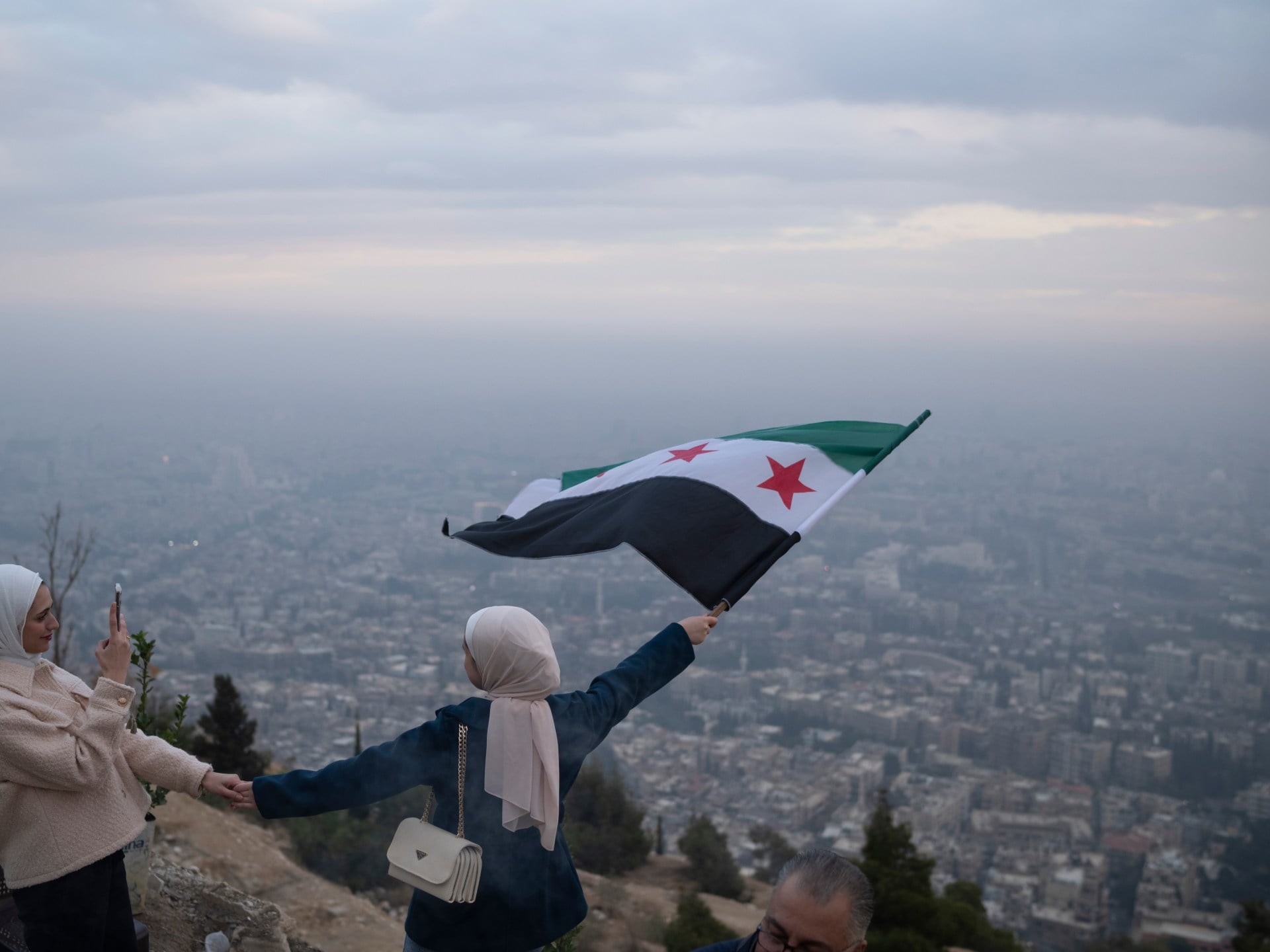 Syrian President Hails End of Sanctions from Qasioun Mountain