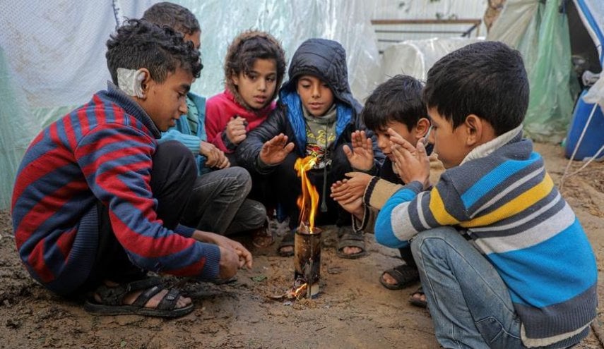 Gaza Children at Risk as Winter Bites, Aid Groups Warn