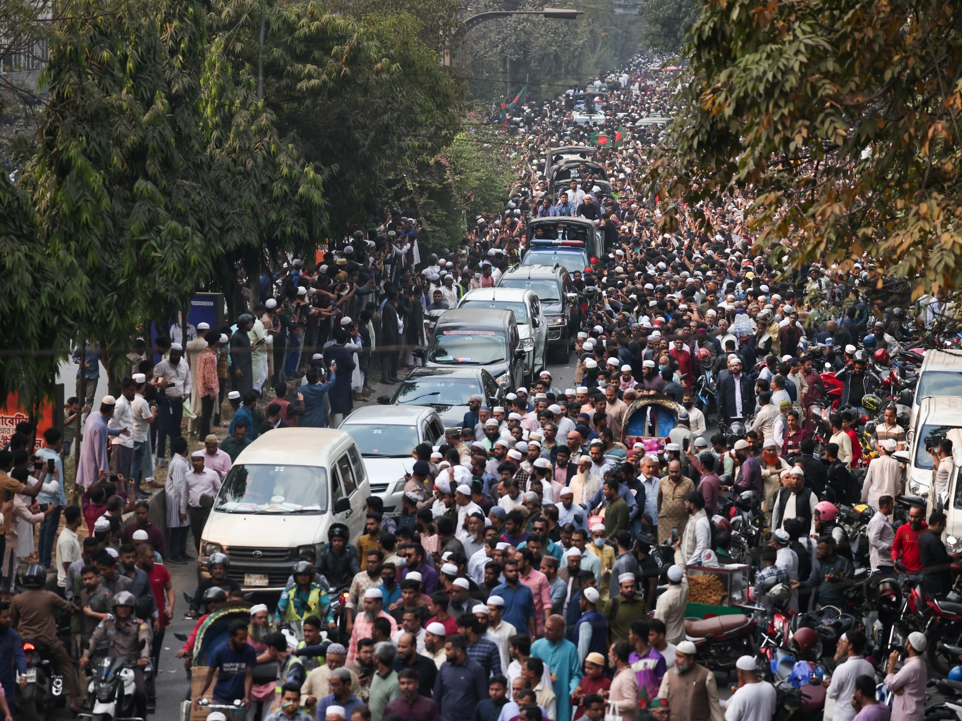 Bangladesh Mourns Slain Student Leader Amid Tight Security