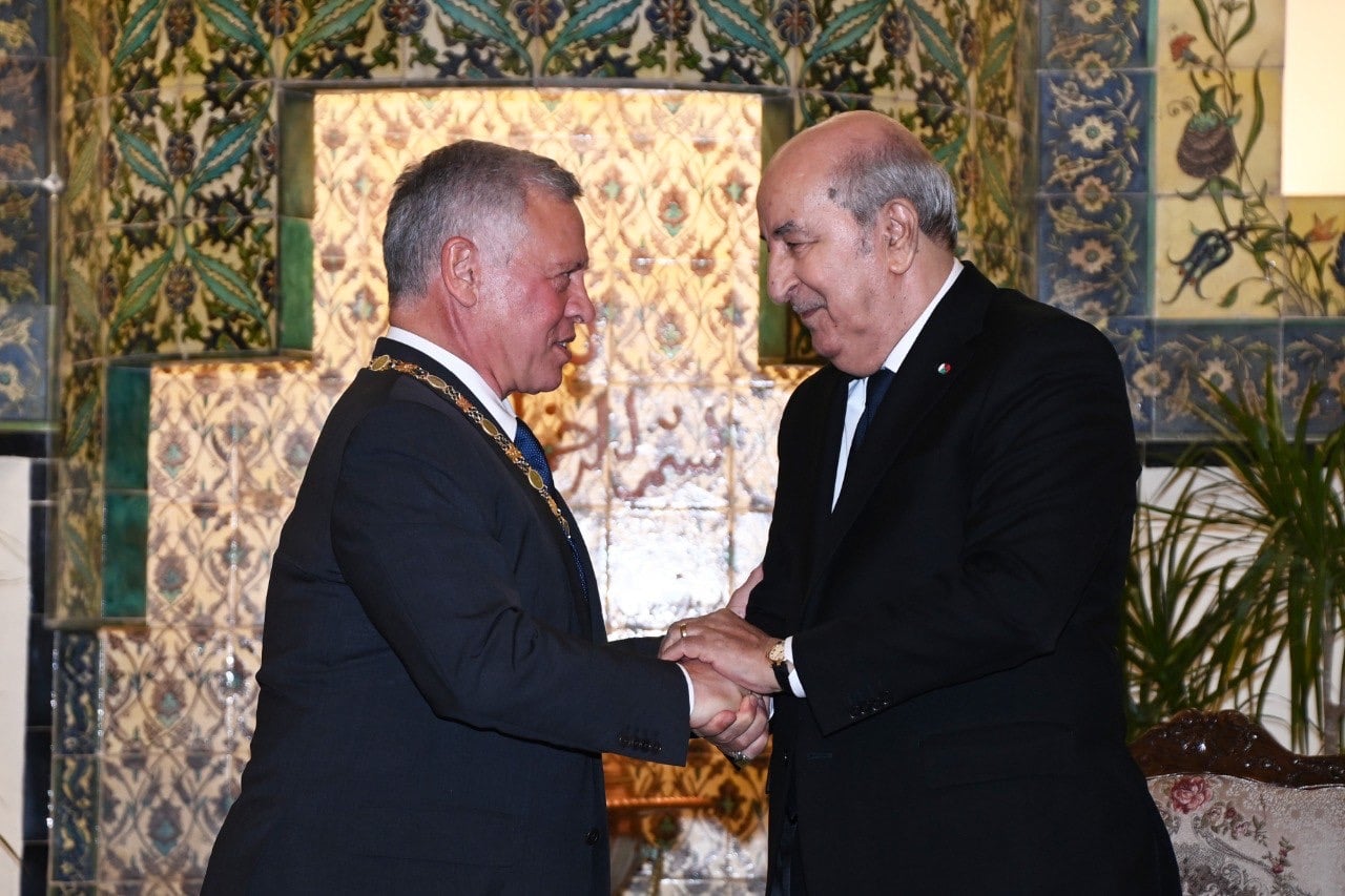 President Tebboune and King Abdullah II Hold Phone Call