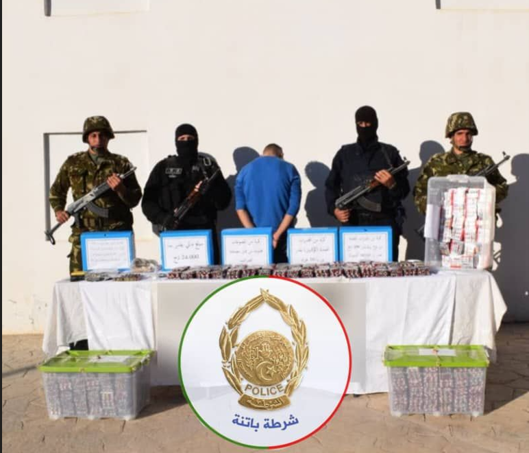 Batna Police Seize Over 56,000 Psychotropic Capsules