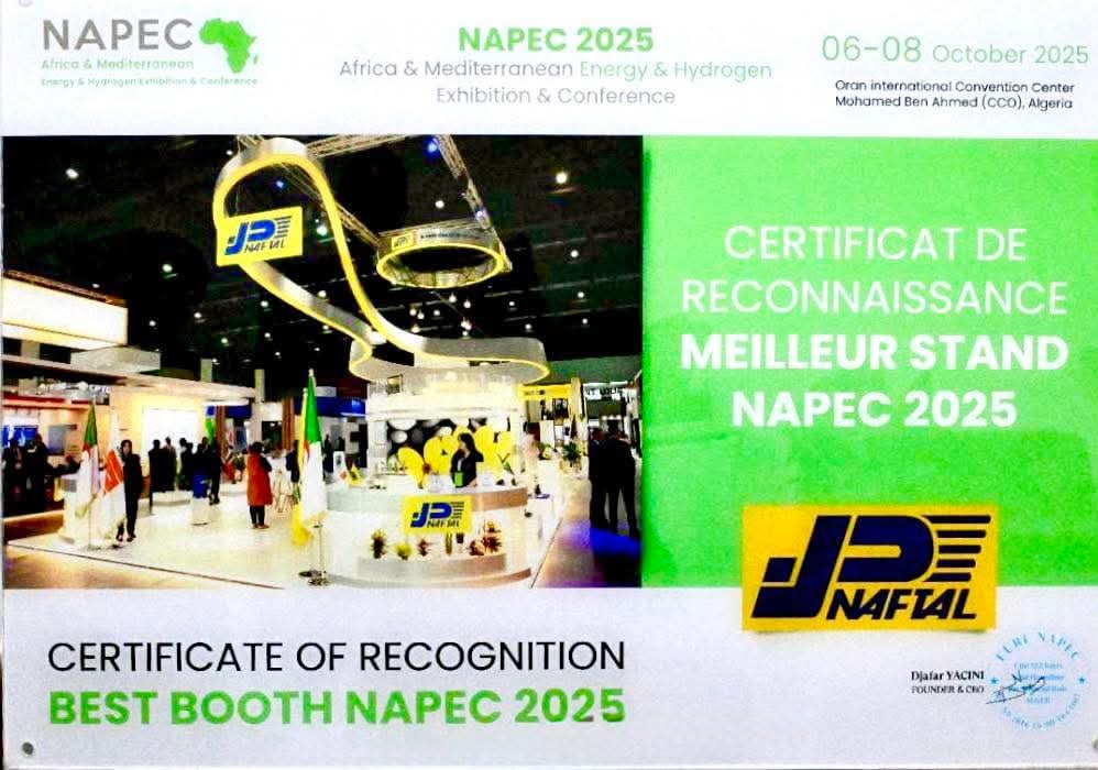 Naftal Honored with International Award at NAPEC 2025