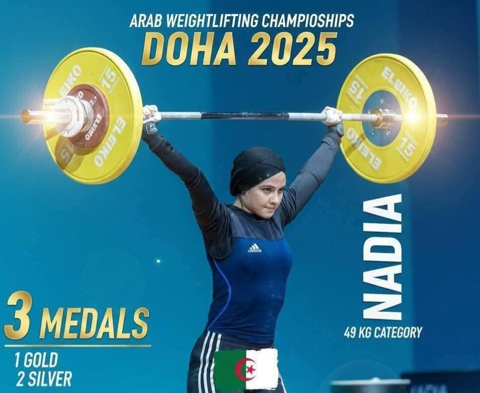 Minister Baddari Congratulates Algerian Student on Arab Weightlifting Triumph