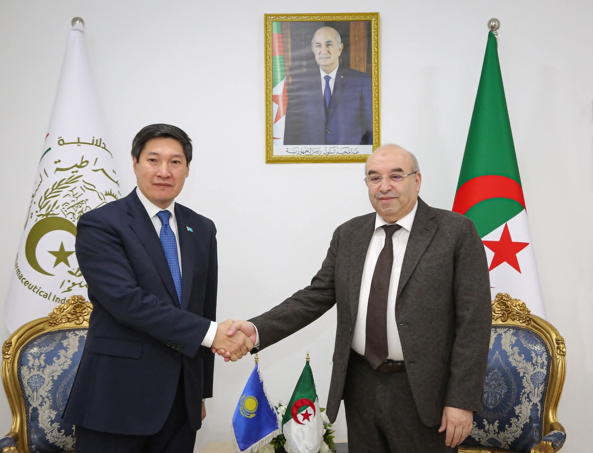 Algeria, Kazakhstan Explore Pharmaceutical & Alternative Medicine Ties