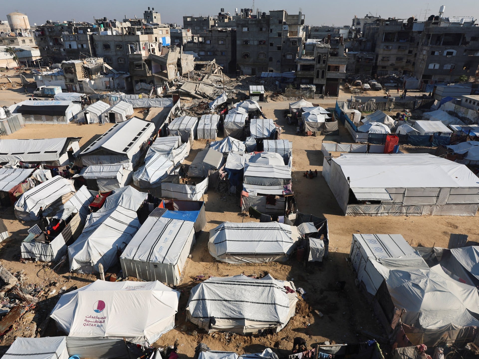 Israeli Raids Near Gaza’s ‘Yellow Line’ Spark Displacement Fears