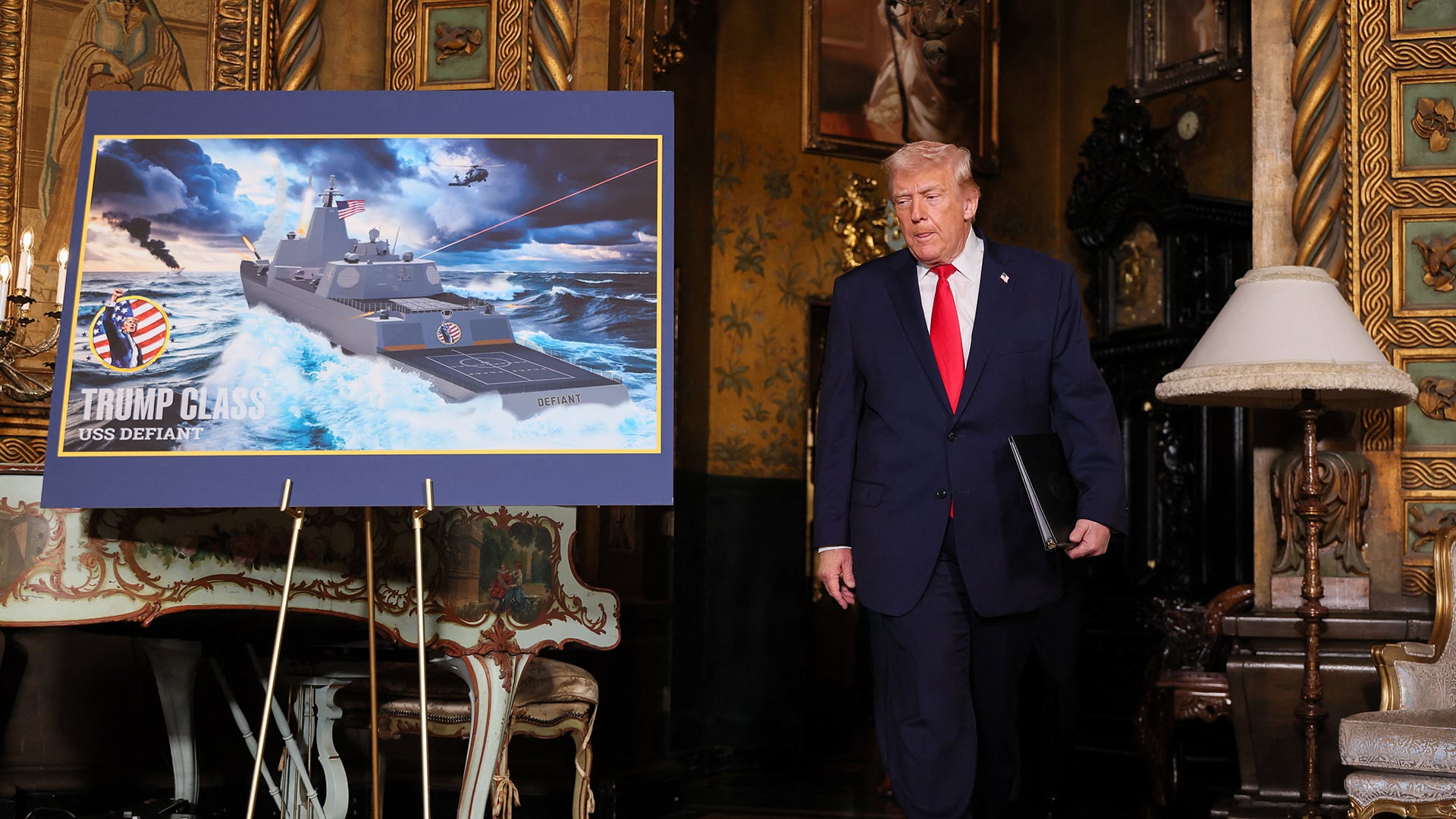 Trump’s “Trump-Class” Ships Spark Debate Online