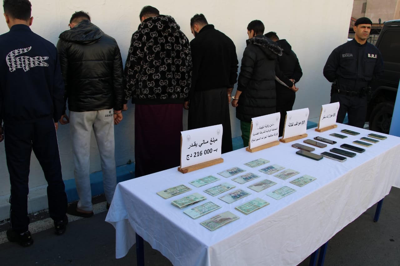 Blida: Seven Arrested in Online Scam Targeting Public