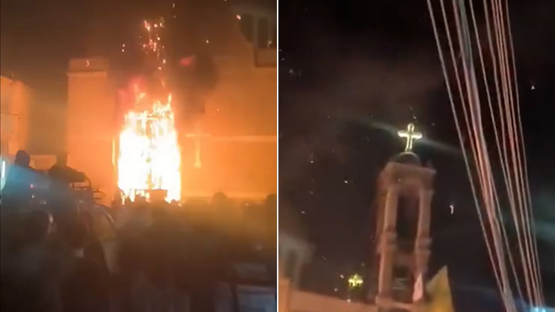 Christmas Tree Blaze in Saydnaya: Fact vs. Rumor