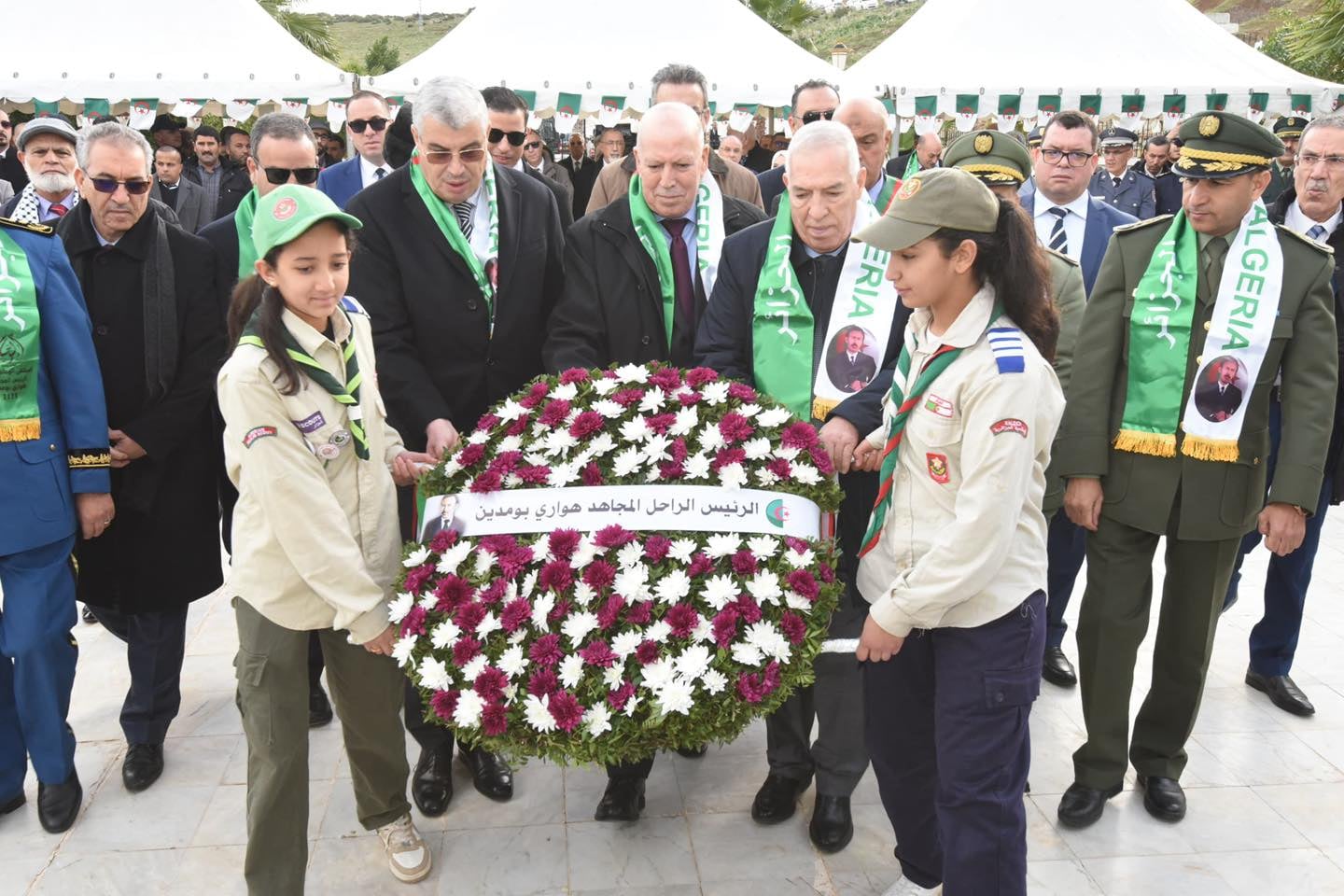 Ministers Commemorate 47th Anniversary of President Boumediene’s Death