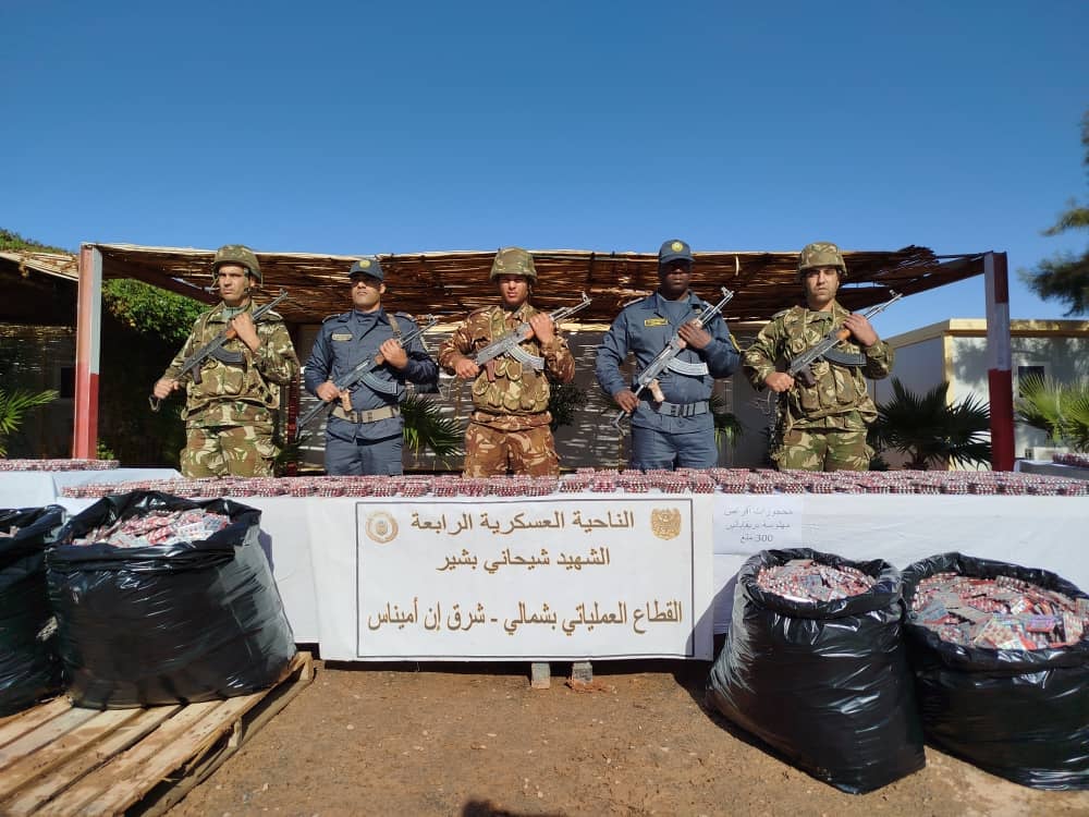 Massive Drug Bust: Nearly One Million Pills Seized in Illizi