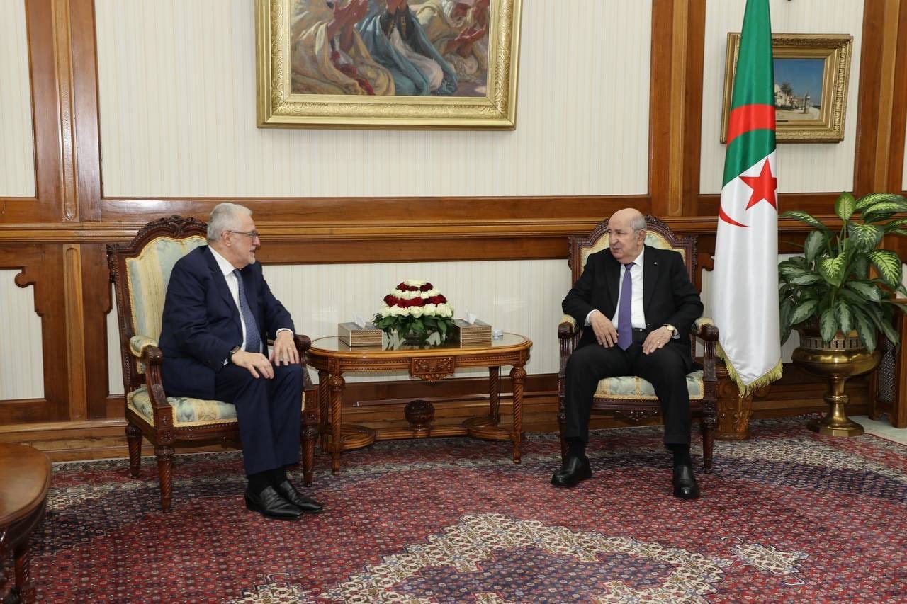 President Tebboune Meets with Rector of Grand Mosque of Paris