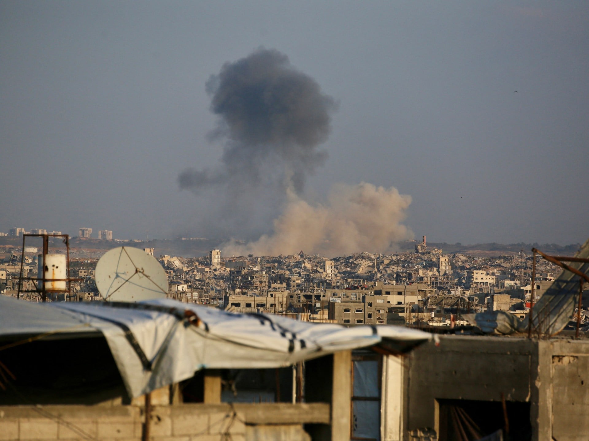 Israeli Airstrikes Hit Central, Southern Gaza; Three Palestinians Killed