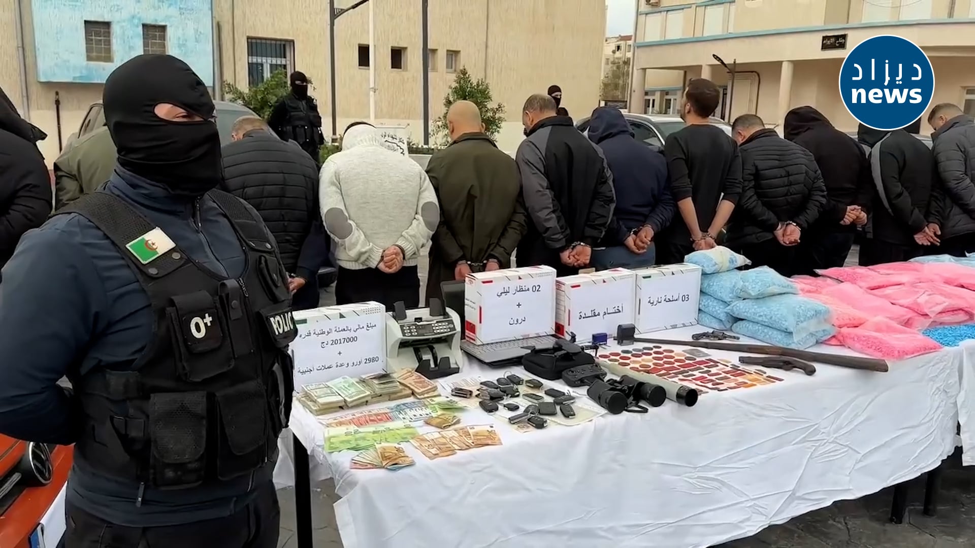 Massive Ecstasy Smuggling Attempt Foiled in Bejaia
